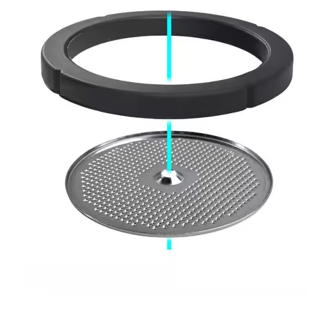 2Pcs Stainless Steel Shower Screen Silicone Seal Ring Set For Bezzera Brew Head Gasket Coffee Machin