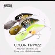 Kingdom bream lure 5cm long, weighs 5g.