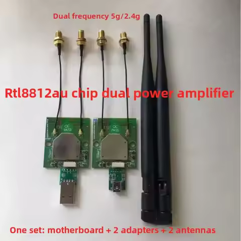 RTL8812AU Wireless Network Card Dual Band 2.4G/5G 8812AU Chip Mainboard Module | Kali Linux Compatib