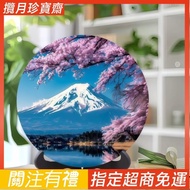 [Exquisite Set Table] Japanese Style Mount Fuji Round Table Restaurant Izakaya High-End Decorations 
