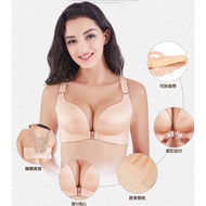 [34~52 Size] C-E Cup Front Buckle Bra No Steel Bra Seamless Bra Adjustable Bra Large Size Sexy Beaut