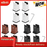 Allinit Adjustable Furniture Leg Riser Space Increased Stable Rubber Anti Falling for Home