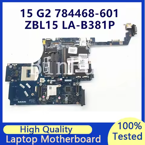 784468-601 784468-001 786494-601 786494-001 Mainboard For HP Zbook 15 G2 Laptop Motherboard ZBL15 LA