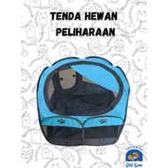 TENDA Portable Folding Cat Tent - Lightweight, Easy to Fold, Net Design