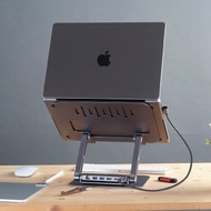 Hub Stand Pro USB-C 六合一筆記型電腦旋轉支架集線器
