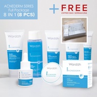 Paket Wardah Acnederm Series Complete Package (5pcs / 7pcs) - Wardah Acnederm Series 1 Paket Lengkap Murah Skincare Wajah Berjerawat dan Bekas Jerawat, BPOM