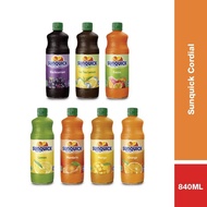 Sunquick Concentrate Cordial 700ml Jumbo - Blackcurrant/Mandarin/Lemon/Mixed Mango/Exotic/Orange/Ice