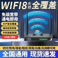 Eight Days Wireless Mobile Cable 5g4g High-Speed Broadband Household Free Full Netcom Router Dormito