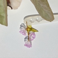 Trumpet hair pin handmade plastic Moachimo