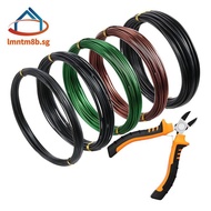 Aluminum Bonsai Training Wire& Cutter Kit-5 Rolls 160 Feet with Adjustable Anodized Wires in 1/1.5/2