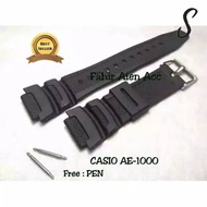 CASIO AE-1000 AE 1000 AE1000 RUBBER STRAP CASIO AE1000 WATCHTALI