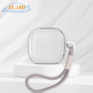 For Baseus Bowie E19 Case Baseus Bowie E20 Transparent Soft Shell Cute Lanyard for Baseus Bowie E19/