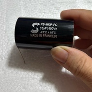 Speaker crossover capacitor 33uf 400V