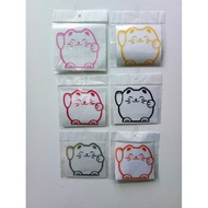 LUCKY CAT STICKER-4 INCH