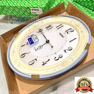 [100% Original] ORIENT Wall Clock QUARTZ OT010 Blue Jam Dinding OT 010 Melody