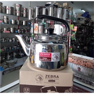 113520 Whistling Kettle Classic 3.5 liter, Thai Zebra Teapot, SUS 304