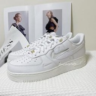 S.G Nike Air Force 1 PRM DQ7664-100 40週年 全白果凍 小勾 白金 鐵牌 休閒鞋