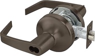 Yale BAU4708LN 613E SFICLC Cylindrical Lockset, Grade 1, Classroom Function, SFIC Cylinder Prep, Les