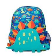 Smiggle - 【0.4kg 超輕護脊】大恐龍 14L 護脊書包 36 cm兒童背包 背囊| 兒童旅行袋| 藍色 ｜幼兒書包｜平行進口
