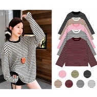 [Shopee Giveaway]VINIA M2588 Korean style loose long-sleeved T-shirt