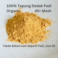 Tepung Dedak Padi halus 45> Mesh RICE BRAN Ikan Makanan Kutu Air Air Hijau Dedak Ayam Dedak Ikan lem