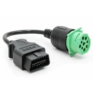 6 9 Pin To 16 Pin Truck Line Cable J1939 9Pin To Obdii/Obd2 Male Female Diagnosctic Tool Connector F