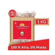 AASHIRVAAD WHOLE WHEAT ATTA FLOUR 1Kg