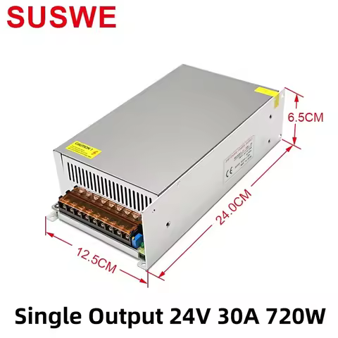 Switching Power Supply Transformer AC-DC Power Supply110V to 24V 220V To 24V 30A 720w SUSWE