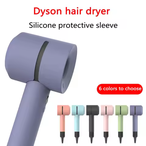 Soft Silicone Gel Protective Skin Case For Dyson Supersonic Styler Portable Dust Proof Blower Hair D