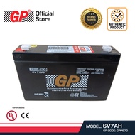 GP Back Up Battery 6V 7AH Rechargeable Sealed Lead Acid VRLA Battery