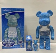 🌈                Be@rBrick 水波紋 潮流公仔 400%+100%