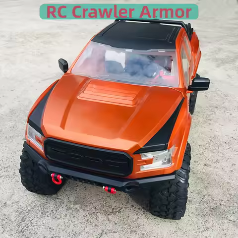 KYX Racing Nylon Front & Rear Bumper Set for 1/10 RC Crawler Car Traxxas TRX-4 TRX4