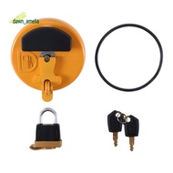 Locking  Tank Cap with Padlock 7X7700 for  CAT  Excavator D6R D5C 311D 312D 320C 320D 321D 323D