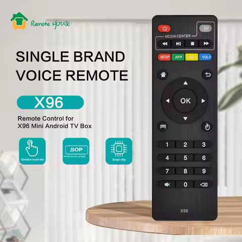 X96 Remote Control X96 S905W Compatible for MXQ Pro 4K T95M T95N T95X H96 pro+ Android TV Box Remote