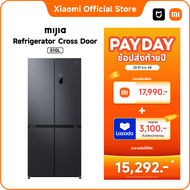 [New]Xiaomi Mijia ตู้เย็น 4 ประตู อินเวอร์เตอร์คู่ ช่วยลดกลิ่นและยับยั้งแบคทีเรีย ความจุ 18 คิว 510ล