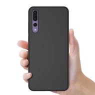 Huawei P20 Pro Case Matte Silicon Soft TPU Back Cover Huawei P20Pro P 20 Black Casing