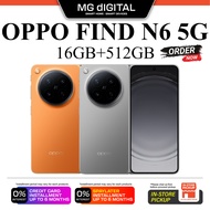 [MY SET] OPPO FIND N6 5G Foldable Smartphone (16GB RAM + 512GB ROM) l 6000mAh Large Battery