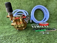 ปั๊มพ่นยา3 สูบ6หุนเครื่องพ่นยาสามสูบ Jaguar รุ่นCS25X ต่อเข้ากับเครื่องยนต์5.5/6.5 แรง พกพาสะดวกไม่ต