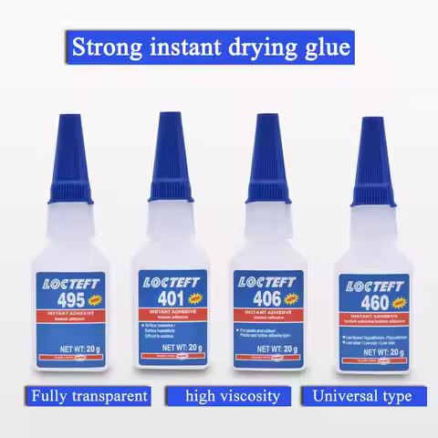 20ml Quick Dry 401/403/406/495/496/460 Universal Adhesive Stronger Super Glue Multi-Purpose Glue Rep