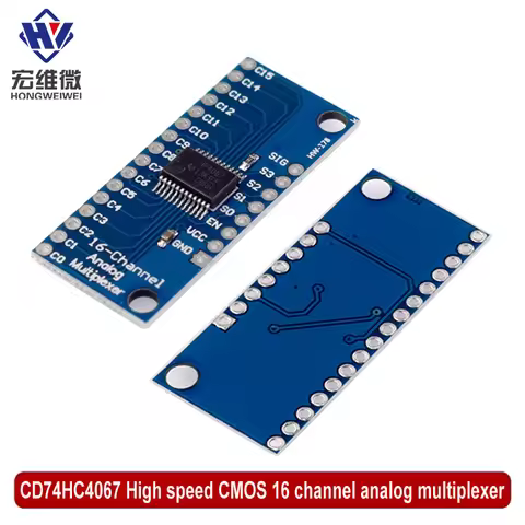 CD74HC4067 CMOS 2V-6V 16 Channel Way Analog Multiplexer / Digital ADC Module For Arduino 74HC4067 Mi