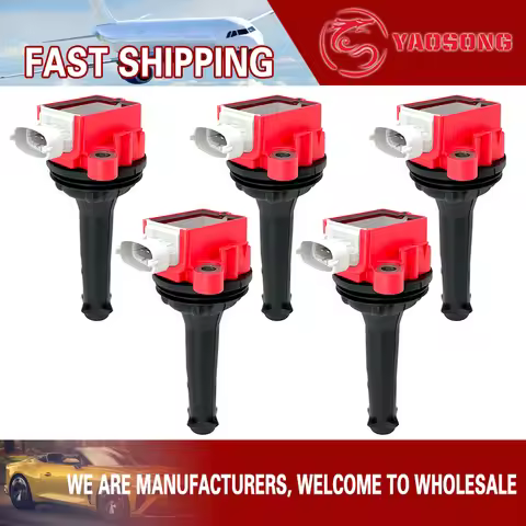 5XPOR IGNITION COIL UF517 30713417 86778370 307134170 C1721 FOR VOLVO C30 C70 S40 S60 V50 V70 XC70 2