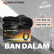 ASCENDO MOTORCYCLE INNER TYRE Ring 18 INNER TYRE/ (275/300-18 / 300/325-18) QUALITY TUBE TIRE INNER 