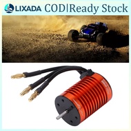LIXADA Brushless Motor 4 Pole 12 Slot Inner Rotation Accurate Balanced Rotor RC Car Motor F540 4370K