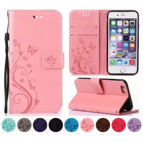 Luxury Butterfly Case For Vivo Y35 Y36 Y78 Lady Woman Fundas Wallet Card Slots Phone Cover #FAB