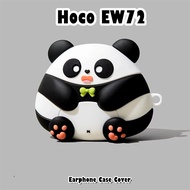 【Fast Shipment】For Hoco EW72 Case Earphone Case Couple Cute Cartoon Soft Silicone Casing NO.4