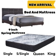 BED SET/BED PACKAGE/4 SIZE DIVAN WITH MATTRESS/BED AND MATTRESS