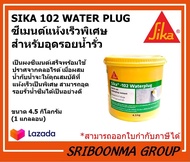 Sika 102 Water Plug | ซิก้า 102 วอเตอร์ ปลั๊ก | ซีเมนต์แห้งเร็วพิเศษ สำหรับอุดรอยน้ำรั่ว หยุดน้ำรั่ว