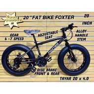 Fat Bike / Basikal Dewasa / Basikal MTB / Bicycle adults / Bicycle Fat Bike / Foxter Basikal / Bicyc