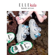 ELLE kids Children's Shoes Girls' Sports Shoes Mesh Breathable Casual Boys' Mesh Shoes 2023 Summer C