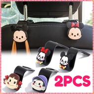 GANTUNGAN 2PCS Car Seat Hooks Universal Car Seat Hooks/ Characters Headrest Holder Car Goods Hooks/ 